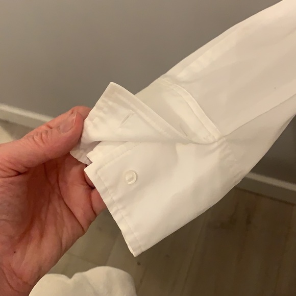 BOSS - SLIM-FIT BLOUSE IN STRETCH COTTON - only worn twice - like new condition - Picture 4 of 5